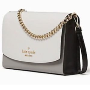 NWOT Kate Spade Carson Convertible Crossbody Nimbus Grey Purse